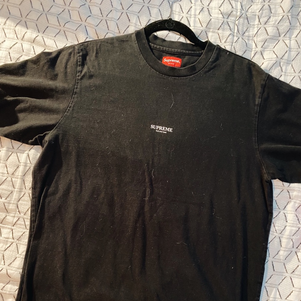 COPY - Mens black Supreme Tee